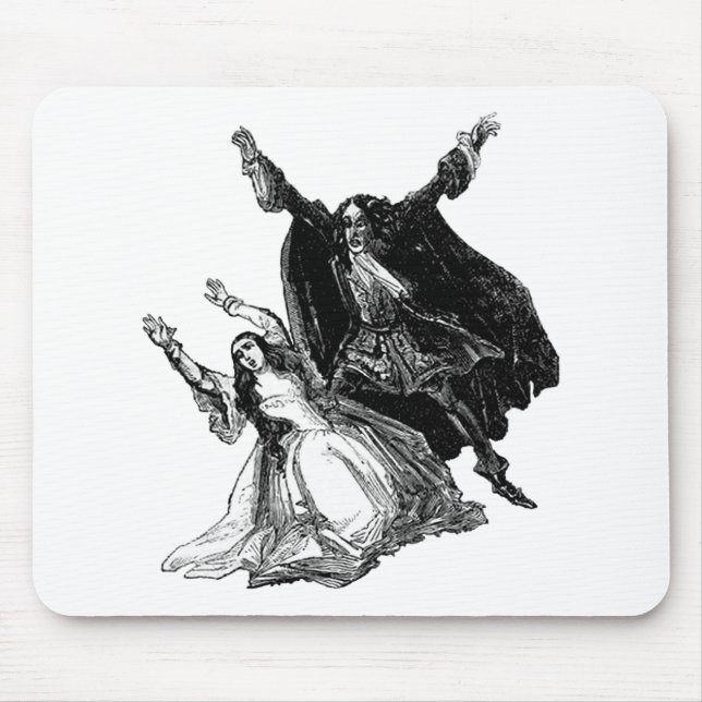 Varney Vampyren Mousepad Musmatta (Framsidan)