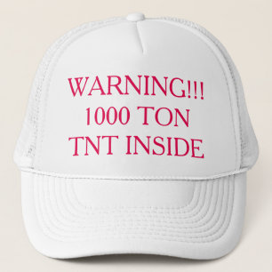 Varning!! 1000 ton Truckerkeps på insidan