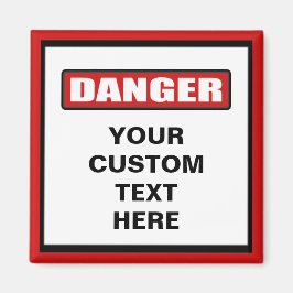 Varning Anpassningsbar Magnet