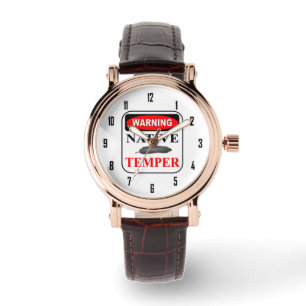 VARNING AV NATIV TEMPER ARMBANDSUR
