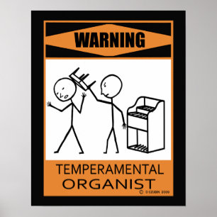 Varning av Poster av temperprinciporganismer