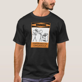 Varning av TemperPrincip-organism T Shirt
