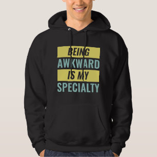 Varning Awkward Hoodie