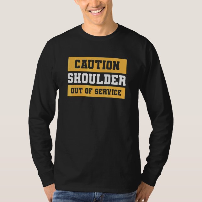 Varning Axel Avställd Knäbyte S T Shirt (Framsida)