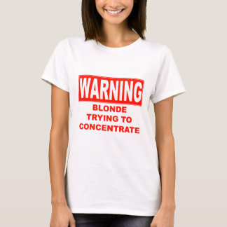 varning-blondin t-shirt