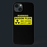 Varning: Bogon Flux<br><div class="desc">Ett varningstecken för svartvitt och gult med text: "VARNING, BOGON FLUX, KAN ÖVERSKRIDA SÄKERHETSGRÄNSEN." En varningssymbol för radioaktivt material visas också. Bogon är en elementär partikel som bär egendom från bogositet, eller är falsk (dvs. falsk av dålig). Alla människor är naturliga lågnivåutsläpp. Utsläppsnivåerna fluktuerar över tiden. Politikar, andra individer som...</div>