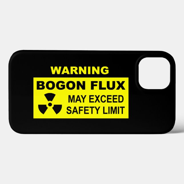 Varning: Bogon Flux Fodral-Mate iphone case (Baksida (horisontell))
