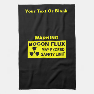 Varning: Bogon Flux Kökshandduk