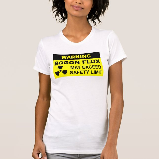Varning: Bogon Flux T Shirt (Framsida)