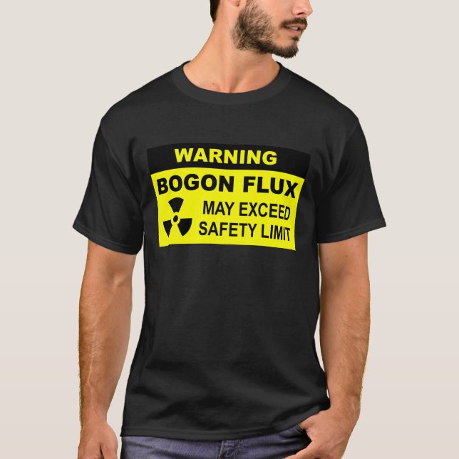 Varning: Bogon Flux T-shirt (Framsida)
