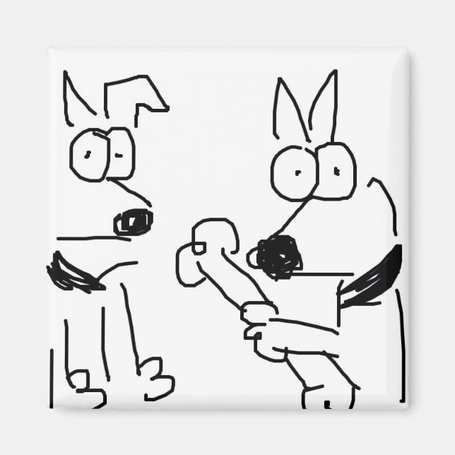 Varning Buster Magnet (Framsidan)