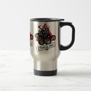 Varning: Cthulhu (UK) återvinningsbar kaffemugg
