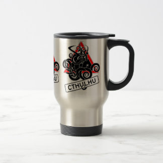 Varning: Cthulhu (UK) återvinningsbar kaffemugg