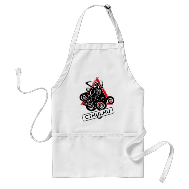 Varning: Cthulhu (UK) förkläde (Framsidan)