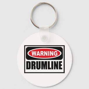 Varning DRUMLINE-Nyckelring Nyckelring
