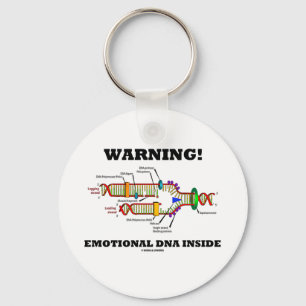 Varning! Emotionell DNA-insida (DNA-replicationen) Nyckelring