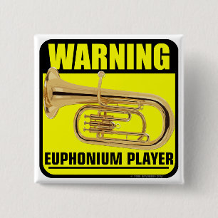 Varning! Euphoniumspelare Knapp