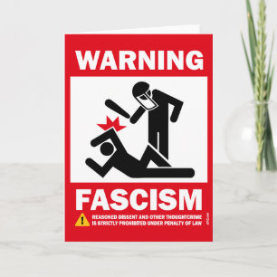 Varning: Fascism Kort