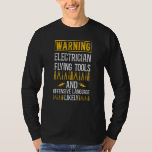 Varning för elläkare t shirt