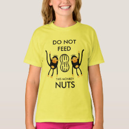 Varning för nötallergi hos barn t shirt