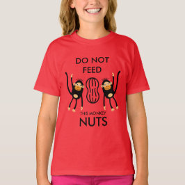 Varning för nötallergi hos barn t shirt