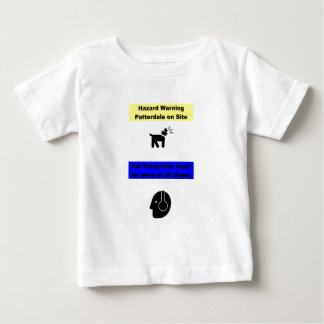 Varning för Patterdale Terrierfara! Tee Shirt