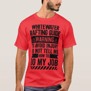 Varning för stödguiden för vattendrag (1) t shirt