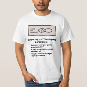 VARNING för TIME UTRYMMEBRYDERI vid Jetpackcorps T Shirt