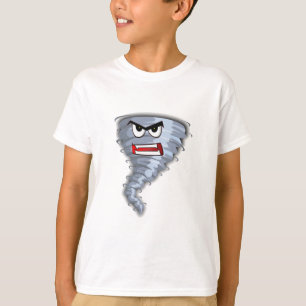 Varning för tornado av arg t shirt