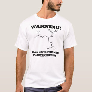 Varning! Fyllt med dynamit (Nitroglycerin) Tröja