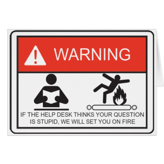 VARNING HÄLSNINGSKORT (Framsidan Horizontal)