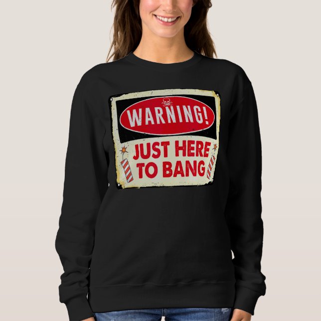 Varning här för Bang T Shirt (Framsida)
