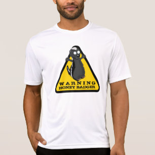 Varning HONEY BADGER! Tee