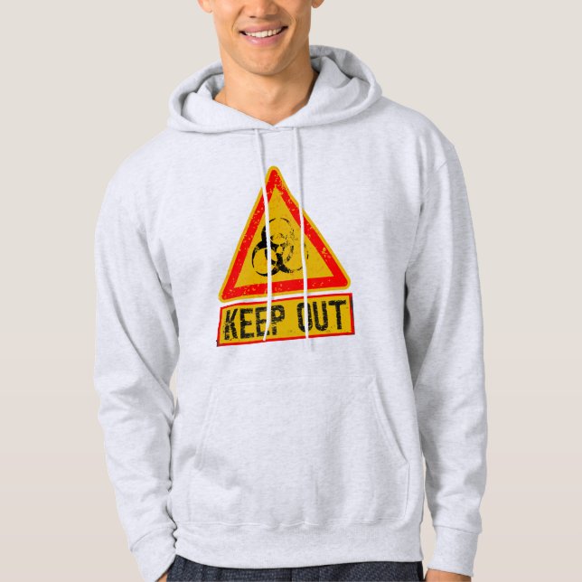 Varning Hoodie (Framsida)