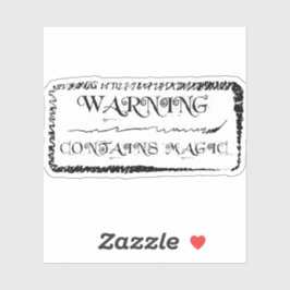 Varning! Innehåller magiska etiketter