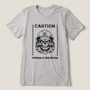 Varning - Inställning vid egna risker T Shirt