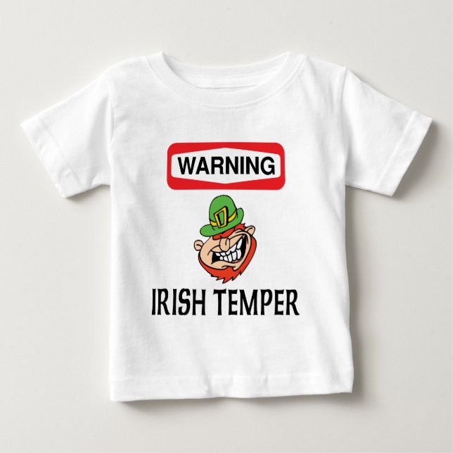 Varning Irish Temper Tee Shirt (Framsida)