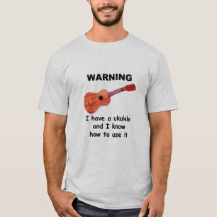 Varning: Jag har en Ukulele, och jag vet hur man Tröja