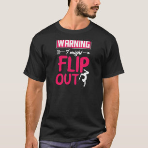 Varning! Jag kan komma att vända ut på gamla Cheer T Shirt