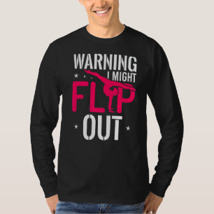 Varning! Jag kan vända mig till Cheermanager Cheer T Shirt