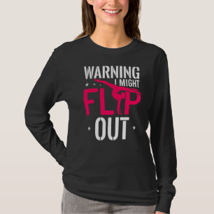 Varning! Jag kan vända mig till Cheermanager Cheer T Shirt