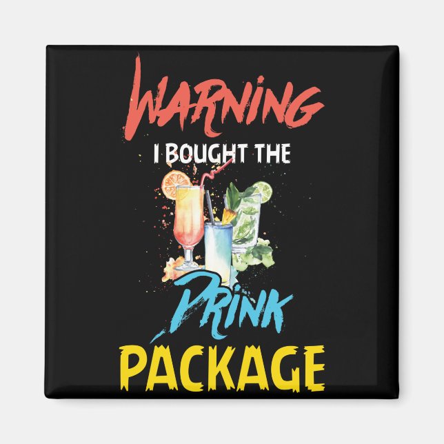 Varning! Jag köpte den roliga ratten i Paket. Magnet (Framsidan)