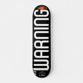 VARNING JMT JAMAICA 7 3/4-tums Skateboard Deck
