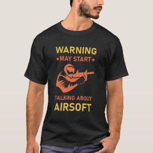 Varning kan börja handla om airsoft t shirt