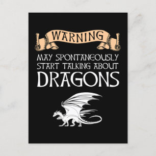 Varning kan börja prata om Dragons Vykort