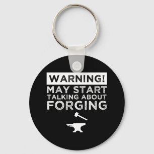 Varning! Kan börja prata om glömska Nyckelring