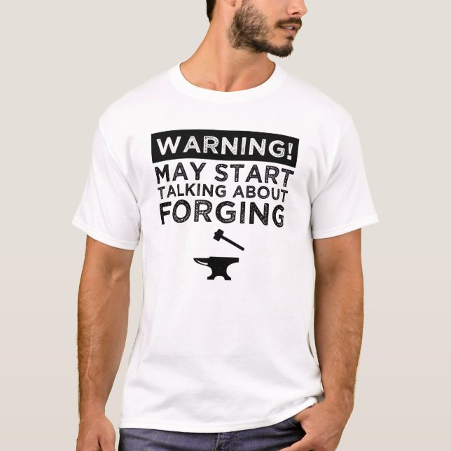 Varning! Kan börja prata om glömska T Shirt (Framsida)