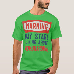Varning kan börja prata om solljus t shirt