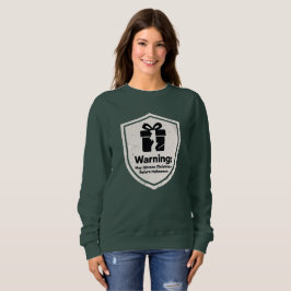 Varning kan diskutera jul före Halloween T Shirt