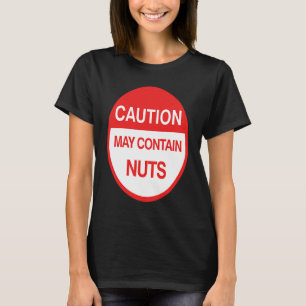 Varning kan innehålla Nöt Memine T Shirt